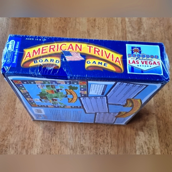 American Trivia Board Game US Geography History Arts Cards Family NEW - Picture 5 of 7